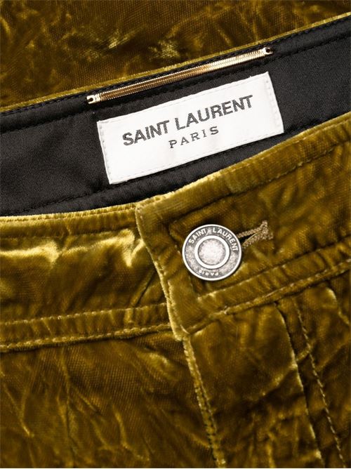 Velvet trousers SAINT LAURENT | 712306Y5F767363